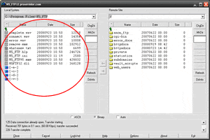 Tela de arquivos do seu computador